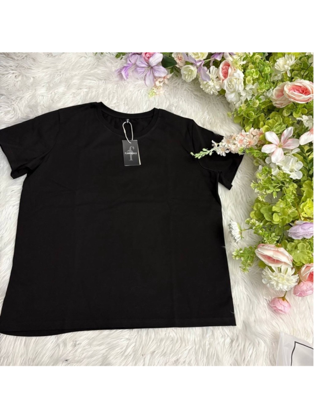 Flamingalsga black t-shirt 2Xl FL3 105 or fl6